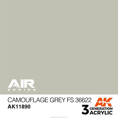 AK Akrilik 3Gen Uçak AK11890 Kamuflaj Gri FS 36622 (17 ml)