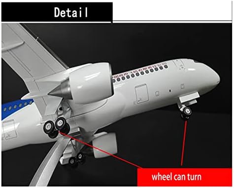 Uçak Modelleri 1/120 Ölçekli Alaşım Uçak için Fit C919 Minyatür Dekoratif Plastik Uçak Kiti Hediye Koleksiyonu Grafik