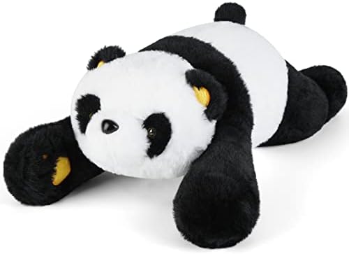 ı - FSK Panda Doldurulmuş Hayvanlar, 15.7 Panda Peluş, Sevimli Panda Peluş Hayvanlar Yastık Oyuncak Çocuklar ve Yetişkinler