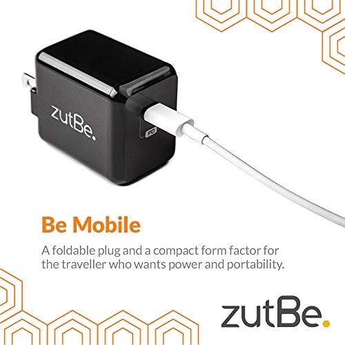 zutBe USB-C 29W Duvar Şarj Cihazı, Katlanabilir Fiş, Hızlı Şarj, Güç Teslimat PD, iPhone 14 için 13/12/12 Mini / 14