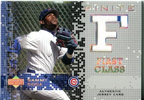 Sammy Sosa 2003 Üst Güverte Oyunu Yıpranmış Forma Kartı-MLB Oyunu Kullanılmış Formalar