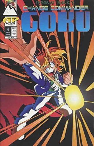 Komutan Goku'yu Değiştir (1. Seri) 4 VF / NM; Antarktika çizgi romanı / Ippongi Bang Baskı Sayısı: 2.500