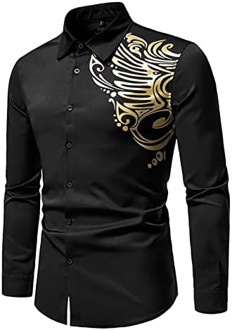ayaso Uzun Kollu Gömlek Erkekler için Ekose Düğme Aşağı Standı Yaka Tunik Bluz Artı Boyutu Rahat Gevşek Düzenli Fit