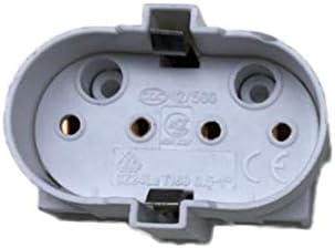 EZ-FIT 2 ADET 2G11 Soket 4 Pin CFL Kompakt Floresan Soket 4-Pin LED / CFL UV Tüp 2G11 Lamba Soket Tabanı Tutucu -