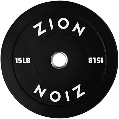 Zion Fitness Oniks LB 2 inç Olimpik Tampon Plakaları Ağırlık Seti IWF Standardı