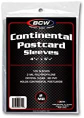 BCW Continental Kartpostal Kollu, 100 Parça