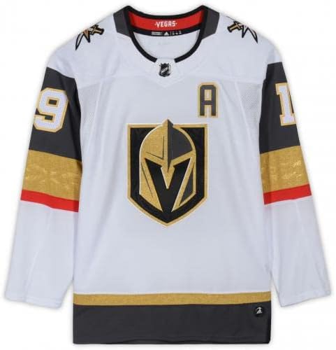 Reilly Smith Vegas Altın Şövalyeleri İmzalı Beyaz Adidas Otantik Forma-İmzalı NHL Formaları