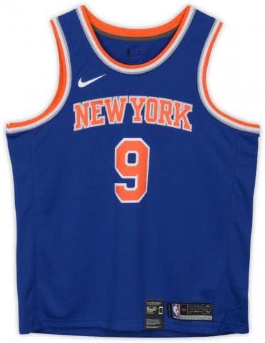 R. J. Barrett New York Knicks İmzalı Nike Kraliyet Mavisi Swingman Forması-İmzalı NBA Formaları
