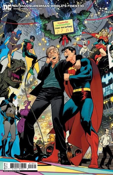 Batman / Süpermen: Dünyanın En iyisi 10D VF / NM; DC çizgi roman / Paul McCartney varyantı