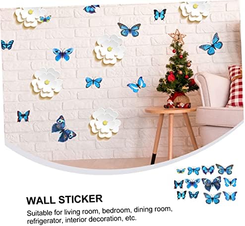 SOLUSTRE 12 adet Kelebek Duvar Sticker Doğuş Çıkartmaları Çocuklar için duvar çıkartmaları Çocuklar için Sticker Çocuklar