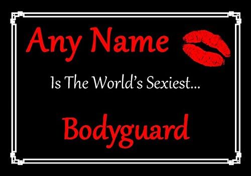 Bodyguard Kişiselleştirilmiş Dünyanın En Seksi Sertifikası