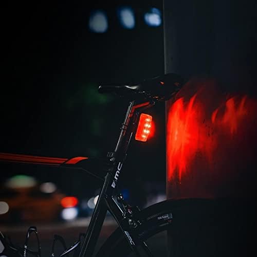 RAVEMEN TR100 bisiklet kuyruk ışık 100 lümen şarj edilebilir bisiklet arka emniyet lambası gündüz sürme için