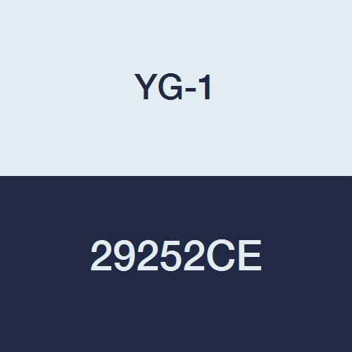 YG-1 29252CE 1/4 HSSCo8 End Mill, 4 Flüt, Köşe Yuvarlama, TiAlN-Extreme Finish, 2-1 / 2 Uzunluk