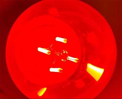 B22 4W LED Ampul A60 Vintage Filament Ampul Edison A19 Kırmızı Renkli Cam Lamba Tavan Vantilatörü için 40W Halojen