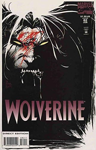Wolverine 82 FN; Marvel çizgi romanı / Larry Hama Adam Kubert