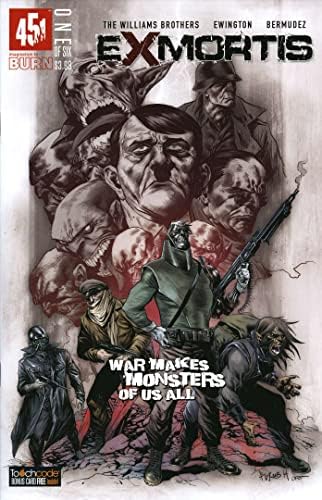 Exmortis 1 VF | NM ; 451 Medya Grubu çizgi romanı / İKİNCİ Dünya Savaşı'nda Frankenstein Dracula
