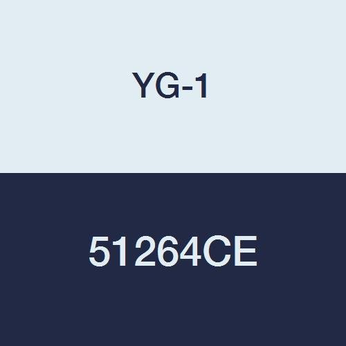 YG-1 51264CE HSSCo8 Parmak Freze, 2 Flüt, Minyatür, Uzun Uzunluk, Çift, TiAlN-Extreme Kaplama, 3-1/8 Uzunluk, 1/8