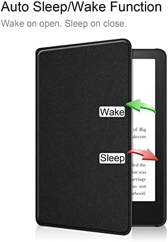 Kindle için 6” Kılıf (11. Nesil) 2022 Sürümü , Otomatik Uyandırma/ Uyku Fonksiyonlu İnce/Hafif Kapak, Sadece 92g Ağırlığında