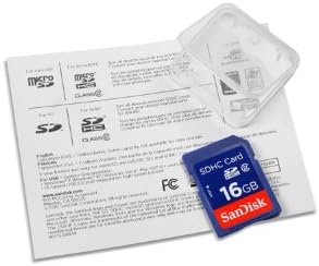 SanDisk 16 GB Sınıf 2 SDHC Flash Bellek Kartı SDSDB-016G-A14F