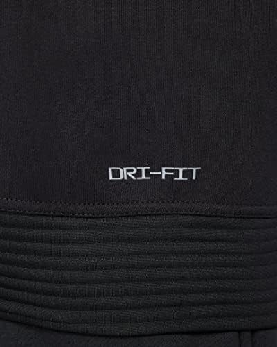 Nike Erkek Kısa Kollu Antrenman Dri-FİT Kapüşonlu Sweatshirt 1/4-Fermuarlı