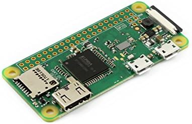 Waveshare Geliştirme Kiti Tipi D Ahududu Pi ile Uyumlu Sıfır W (Dahili WiFi) Mikro TF Kart Güç Adaptörü USB HUB ve