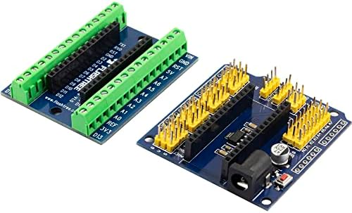 Genişleme Sensörü Kalkanı Terminal Adaptörü genişletme kartı Arduino UNO için R1 R3 Nano V3. 0 AVR ATMEGA328P-AU Modülü