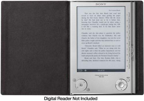 Sony Elektronik Kitap Deri Kapak (Siyah) (Üretici tarafından Üretilmiyor)