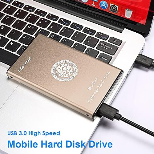 Konnektörler Metal harici sabit disk USB 3.0 Metal Taşınabilir HDD Dizüstü Masaüstü Bilgisayar PC için 2.5 inç 80