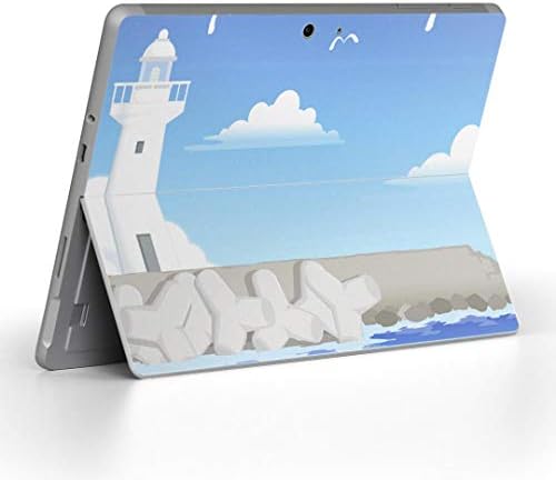 ıgstıcker Çıkartması Kapak Microsoft Surface Go/Go 2 Ultra İnce Koruyucu Vücut Sticker Skins 001420 Deniz Feneri deniz