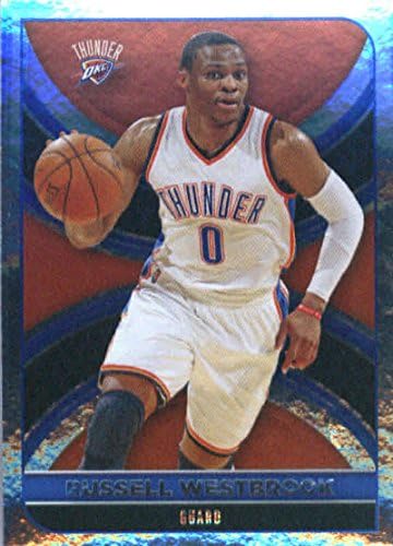 2017-18 Panini NBA Çıkartmaları 298 Russell Westbrook OKC Gök Gürültüsü FOLYO Basketbol Etiketi