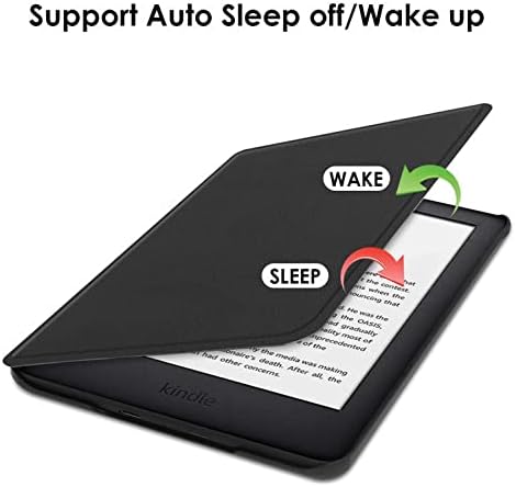 tamamen Yeni Kindle için shzrgarts Kılıf Kapak (2022 Sürümü) - Otomatik Uyku/Uyandırma Özellikli Akıllı Kapak Kindle'a