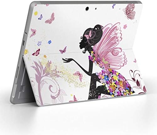 ıgstıcker Çıkartması Kapak Microsoft Surface Go/Go 2 Ultra İnce Koruyucu Vücut Sticker Skins 001595 Peri Kız Kelebek