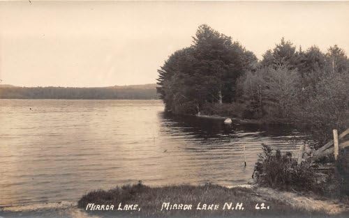 Ayna Gölü, New Hampshire Kartpostal Gerçek Fotoğraf