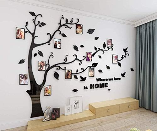 3D duvar çıkartmaları-DIY Duvar Çıkartması Aile Sticker Duvar Resimleri Duvar Dekor Oturma Odası Yatak Odası TV Arka