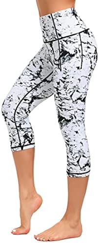 Wjustforu kadın Tayt Yüksek Bel Karın Kontrol Yoga cepli pantolon Olmayan See-Through Egzersiz Koşu Pantolon