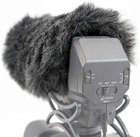 SMX-15 Video Mikrofon için Azden SWS-15 Kürklü Ön Cam Kapağı