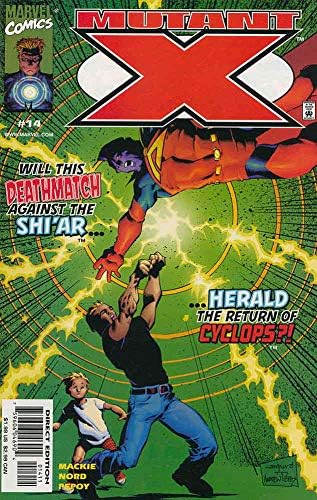 Mutant X (1. seri) 14 VF; Marvel çizgi romanı / X-Men Havok