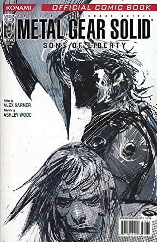 Metal Gear Solid: Özgürlüğün Oğulları 10 VF / NM; IDW çizgi roman / Konami Ashley Wood