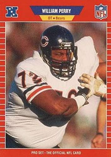 1989 Profesyonel Set 445 William Perry Chicago Bears NFL Futbol Kartı NANE