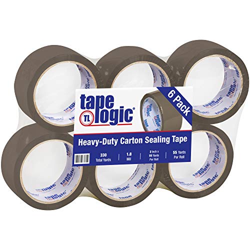 Tape Logic ® 170 Endüstriyel Bant, 1,8 Mil, 2 x 55 yds, Ten Rengi, 6/İndirimli Kargo ile Kasa ABD