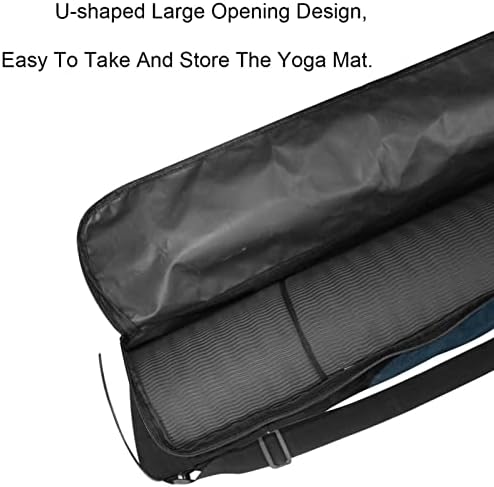 Baykuş Yoga Mat Taşıma Çantası Omuz Askısı ile Yoga Mat Çantası Spor Çanta Plaj Çantası