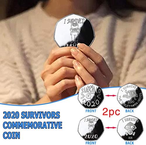 OLOPE 2020 En İyi Sertifikalı Hatıra Paraları, Hayatta Kaldım 2020 ' Şanslı Survivor Sikke Mücadelesi Coin, Anlamı