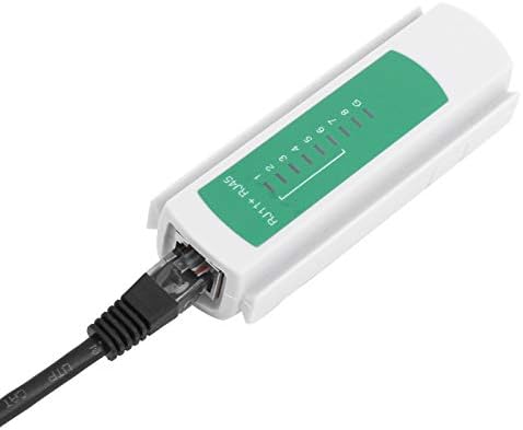 FTVOGUE Ağ Onarım Aracı Tel Test Cihazı Sıkma Aracı Kablo Tamir Bakım Aracı Kiti Endüstriyel Kontrol Bileşenleri YG-P108,