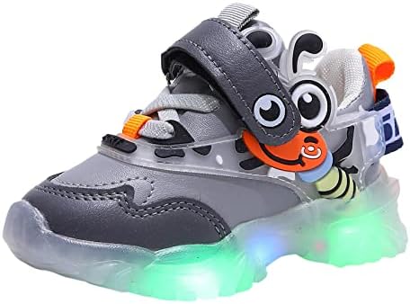 Light Up Ayakkabı Kızlar İçin Yürümeye Başlayan Led yürüyüş ayakkabısı Kız Çocuk Çocuk Bebek Rahat LED Ayakkabı Ayı
