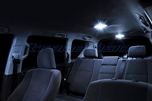Xtremevısıon İç LED Mercedes-Benz C Sınıfı Coupe W204 2011-2013 (9 Adet) soğuk Beyaz İç LED Kiti + Kurulum Aracı