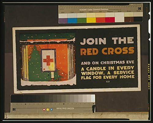 HistoricalFindings Fotoğraf: Kızıl Haç'a Katılın, Noel Arifesi, Hizmet Bayrağı, Dünya Savaşı, Birinci Dünya Savaşı,