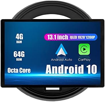 WOSTOKE 13.1 Android Radyo CarPlay ve Android Oto Autoradio Araba Navigasyon Stereo Multimedya Oynatıcı GPS Dokunmatik