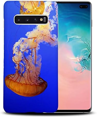Denizanası Deniz Balık Su 1 telefon kılıfı Kapak için Samsung Galaxy S10