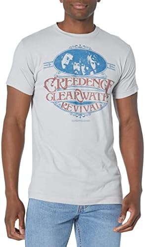 Sıvı Mavi Creedence Clearwater Revival Seyahat Band Tişört
