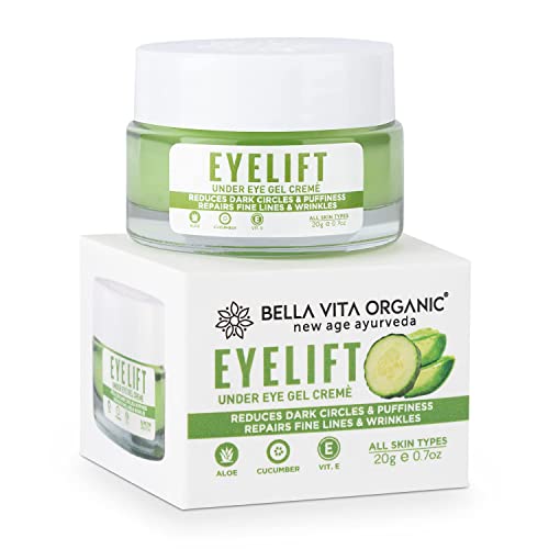 Bella Vita Organik EyeLift Koyu Halkalar, Kabarık Gözler ve Kırışıklıklar için Göz Altı Kremi, 20g